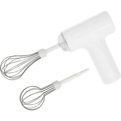 Electric Hand Mixer Whisk, 3 Speed USB Rechargeable Handheld Electric Egg Beater, Small Lightweight Portable Mixer with 2 Mixing Whisks for Milkshake, Cream, Cake, Baking, Coffee, Cooking and Kitchen Baking Tools