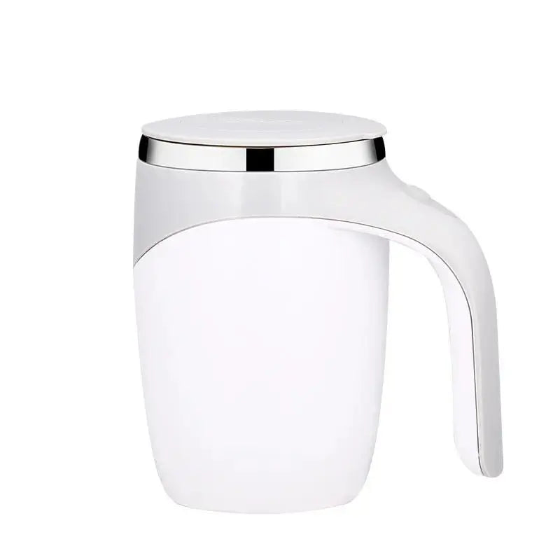 Automatic Magnetic Self Stirring Coffee Mug Rechargeable Stainless Steel Insulated Mixing Cup with Lid for Coffee Milk Tea Hot Chocolate and Protein Powder Christmas Gift
