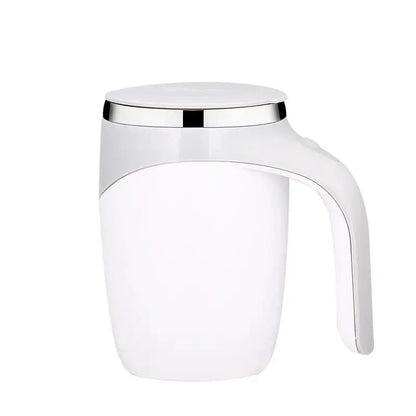 Automatic Magnetic Self Stirring Coffee Mug Rechargeable Stainless Steel Insulated Mixing Cup with Lid for Coffee Milk Tea Hot Chocolate and Protein Powder Christmas Gift