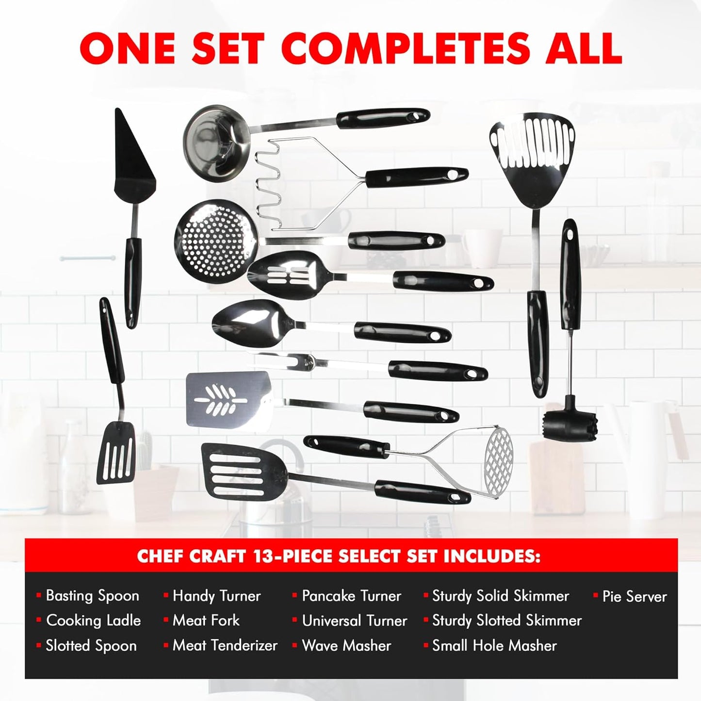Select Meat Cooking Fork, 13 Inch, Stainless Steel