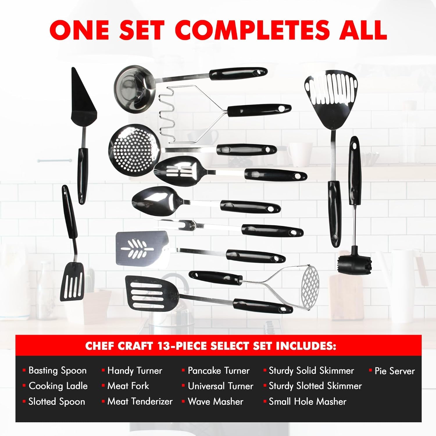 Select Meat Cooking Fork, 13 Inch, Stainless Steel