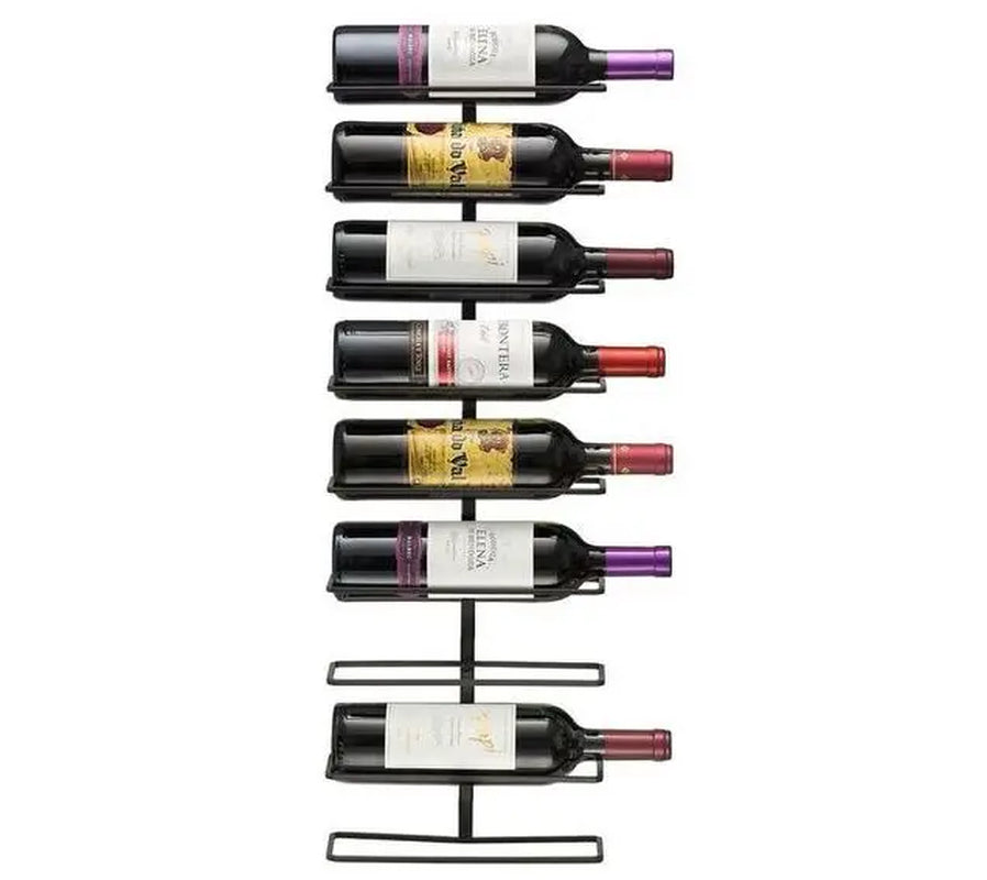 Sorbus Wall-Mount 9-Bottle Wine Rack